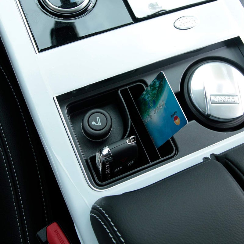 METYOUCAR Plastic Central Console Storage Box Cup Holder Accessory for Land Rover Range Rover Velar 2017 2018 2019 2020 2021 - Image 5
